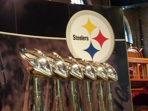 Steelers 6 Trophies