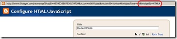 widget id configure window max