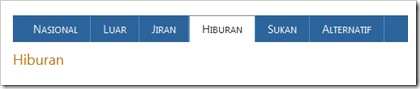 highlight current page navigation tab