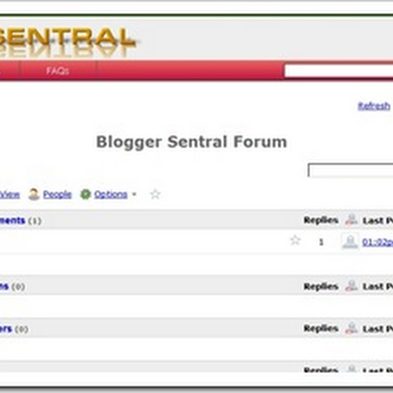 BloggerSentral blogging tips