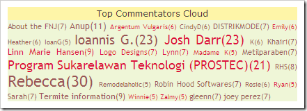 top commentator cloud top commentator cloud