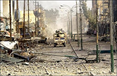 Iraq in ruins