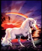 Unicorn and rainbow