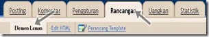 rancangan template rancangan template