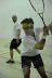 Oliver Petts lines up for a backhand drive
