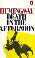 Muerte en la tarde (Ed. Inglesa) Hemingway Portada