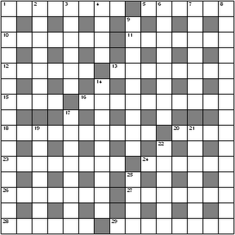 Crossword Unclued: How To Put Words In A Crossword Grid