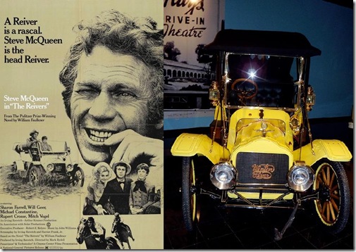 Steve McQueen 1904 Winton flyer Reivers movie car Steve McQueen 1904 Winton flyer Reivers movie car