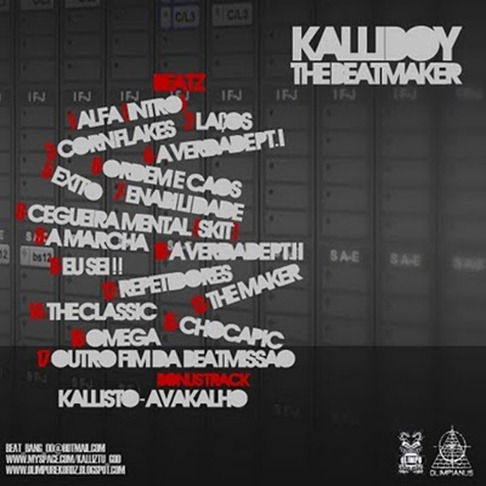 Kalliboy The beatmaker - Capa BACK
