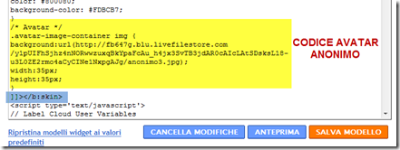 inserimento_codice_avatar_anonimo
