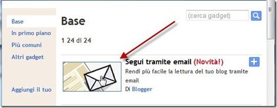 segui tramite email blogger