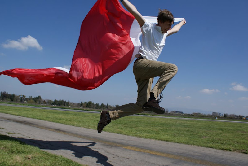Marcin jest dumny, że pochodzi z Polski...
