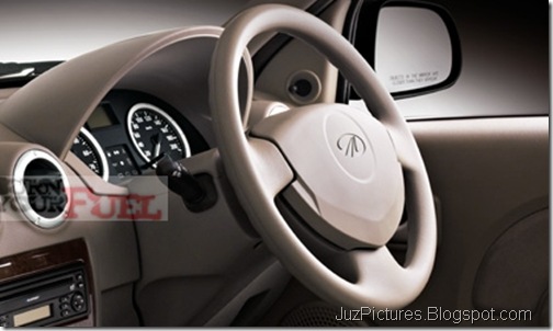 Mahindra-Verito_steering-wheel