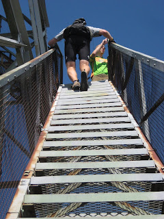 steeeeeep stairs