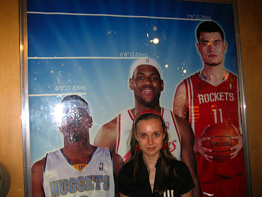 Luisa shorter than LeBron James