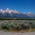 A turnout in the Grand Tetons