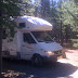 Our campsite at Grant Village in Yellowstone National Park