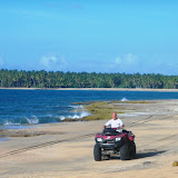 En 4x4 explorando la virgen Playa Limon - El Cedro, Miches, Dominican Republic - http://www.rancholacueva.com