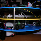 Aggiunto un nuovo piano per l'elettonica di controllo motori, momentaneamente usa una RB2.0, da sostituire con una scheda appositamente realizzata. Aggiunti anche telemetri Ir GP2D02