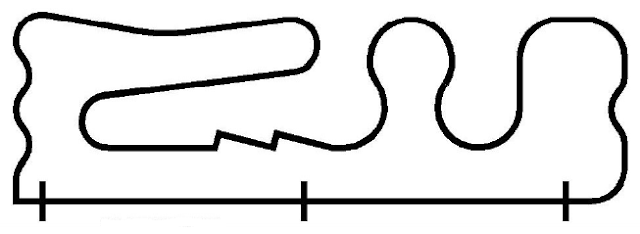 Esempio di tracciato Line Follower
