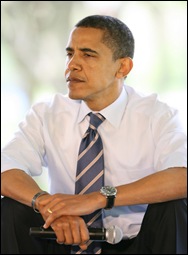 Obama calm