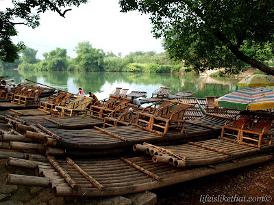 Yulong River Rafting picture guilin escapade  photo