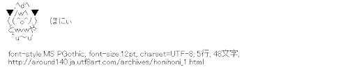 [AA]ほにほに
