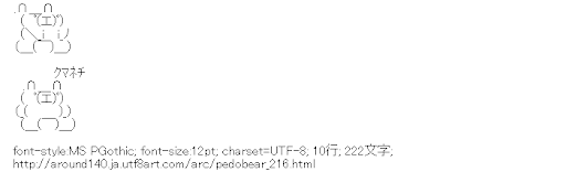 [AA]クマネチ