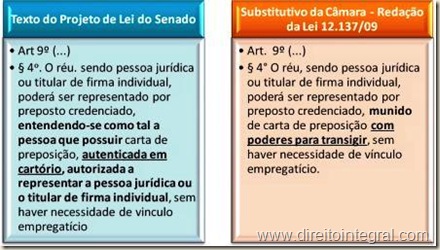 Lei 12139/09. Carta de Preposição. Reconhecimento de Firma. Dispensa. Redação Primitiva e Final do Projeto.