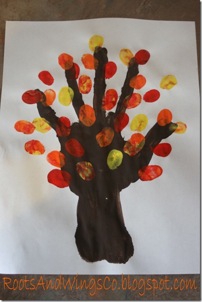 thanksgiving finger painting preschool activity f