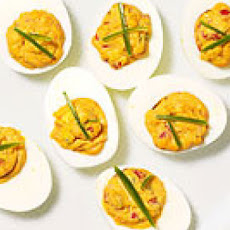 Pimiento Deviled Eggs