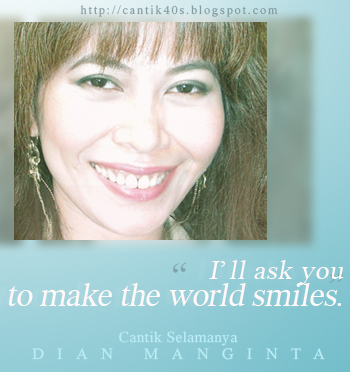 Let's make the world a better place by...smiling!
