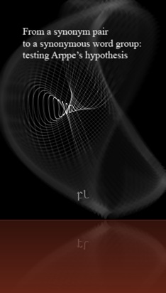 Antti Arppe hypothesis_cover Antti Arppe hypothesis_cover
