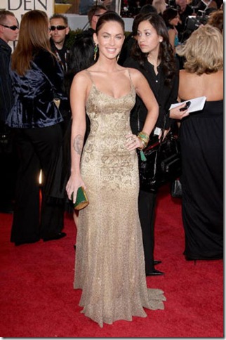 megan fox 66th Annual Golden Globes 2009. Megan Fox in Ralph Lauren.