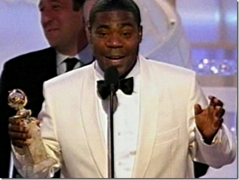 Tracy Morgan played off the