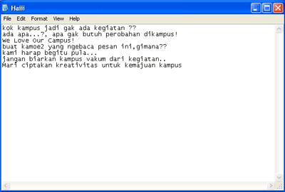 Cara menghapus virus Cinta Kampus Virus Cinta Kampus