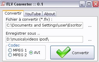 Convertir FLV a AVI o MPEG - Nestavista