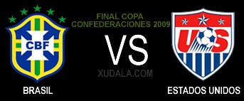 BRASIL VS ESTADOS UNIDOS - FINAL COPA CONFEDERACIONES 2009 BRASIL VS ESTADOS UNIDOS - FINAL COPA CONFEDERACIONES 2009
