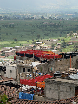 Cloth drying on the rooftops