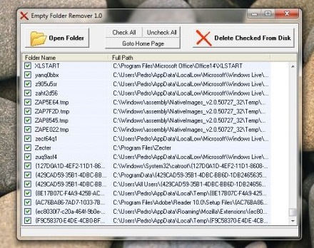 Empty Folder Remover - Remover pastas vazias do PC