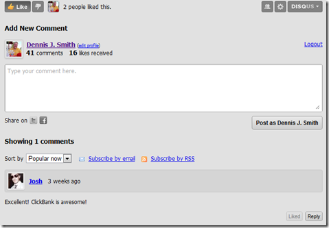 Disqus Comment System Disqus Comment System