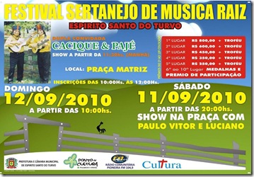 Festival do Esp.Santo,Turvo