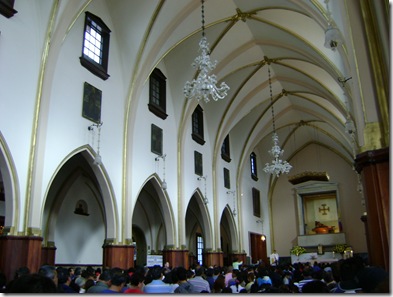 interior Santuario de Monserrate