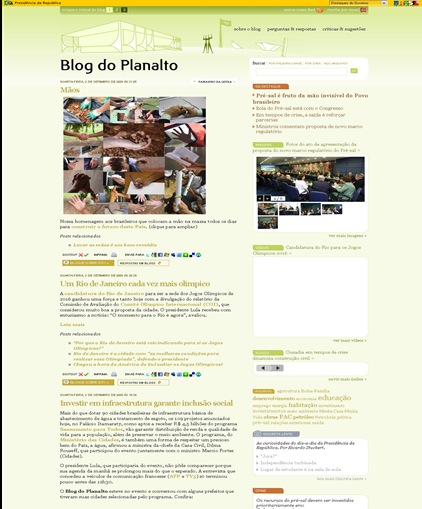 Blog do Planalto
