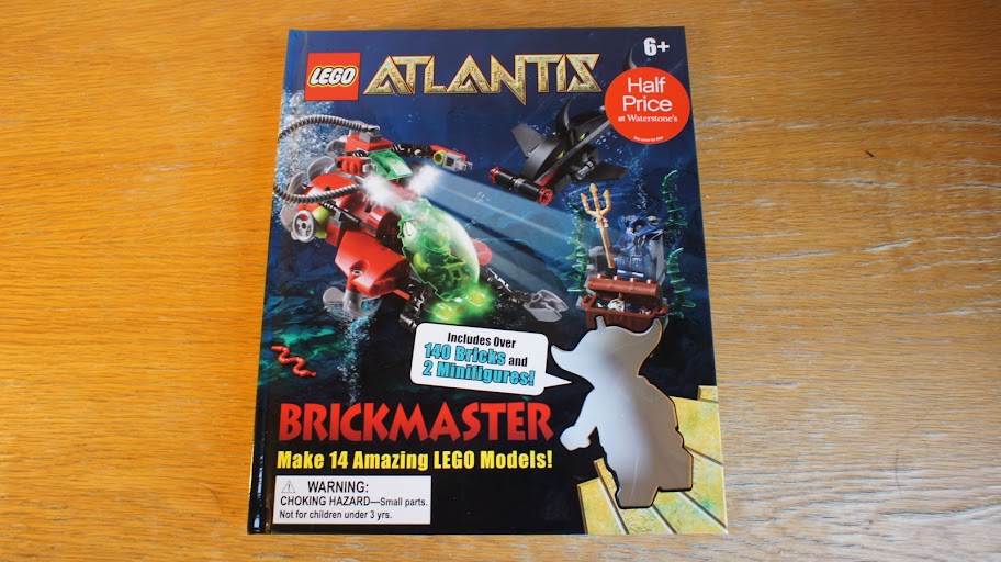 2010 Lego Atlantis Brickmaster 亞特蘭提斯書