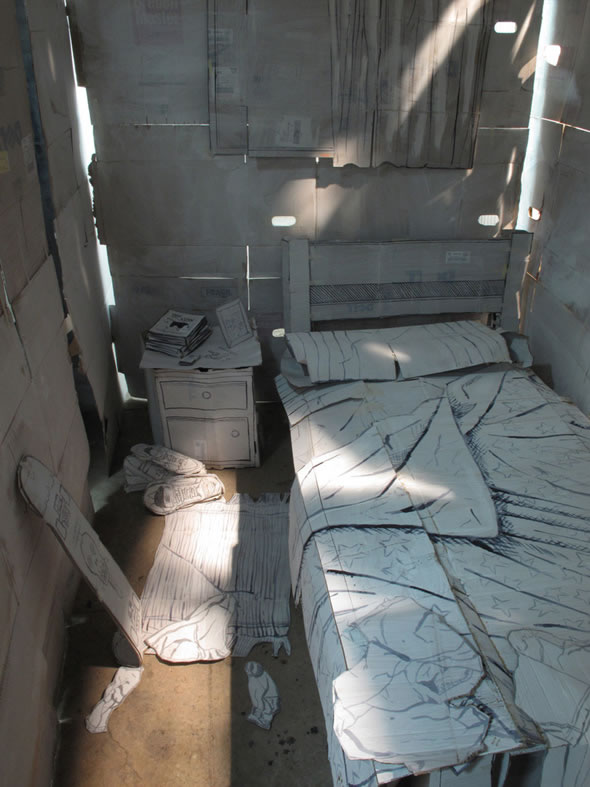 The Cardboard Apartment by Luise Valdes (a.k.a. Don Lucho)