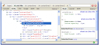 Firebug >> Exibindo código HTML e CSS.