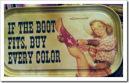 if the boot fits, buy every color