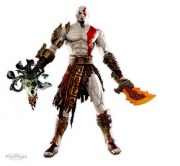 boneco miniatura action figure kratos god of war