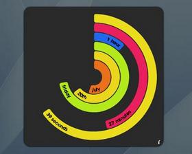 protetor de tela polar clock